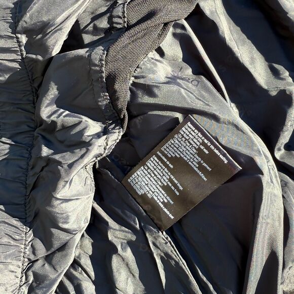 SKEA Limited Womens Re-Anna Parka Black Python Puffer Hood Lined Size 6 NWT $498 - Picture 14 of 16